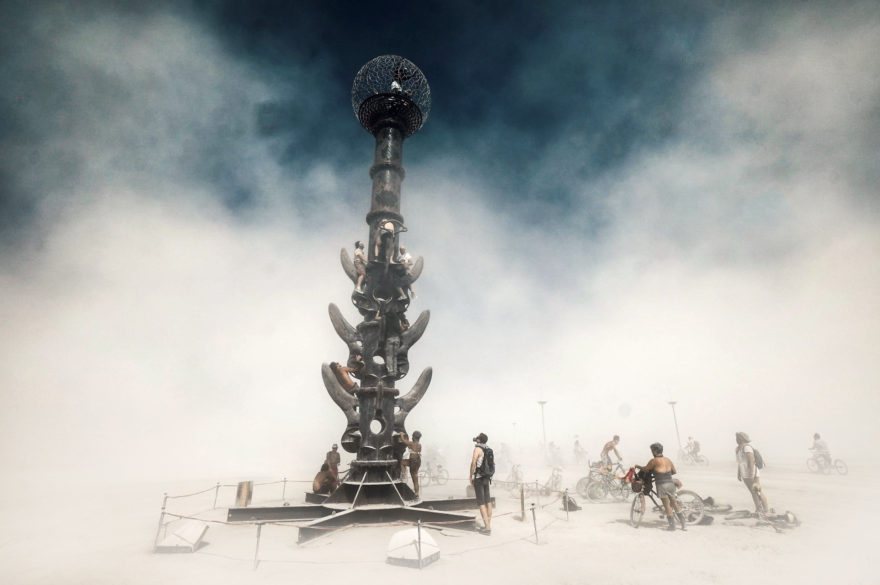 burning man temple